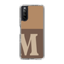 Slim Protection Case［ Original - initial two tone - M brown ］