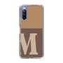 Slim Protection Case［ Original - initial two tone - M brown ］
