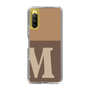 Slim Protection Case［ Original - initial two tone - M brown ］