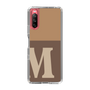 Slim Protection Case［ Original - initial two tone - M brown ］