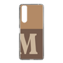 Slim Protection Case［ Original - initial two tone - M brown ］