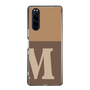 Slim Protection Case［ Original - initial two tone - M brown ］