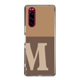 Slim Protection Case［ Original - initial two tone - M brown ］