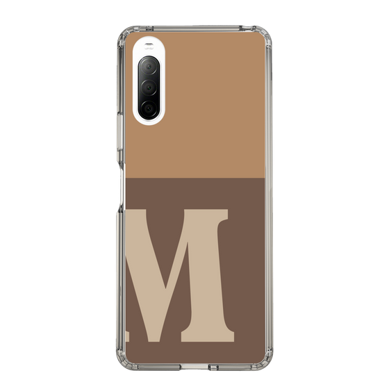 Slim Protection Case［ Original - initial two tone - M brown ］