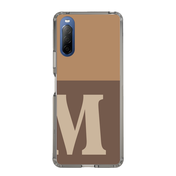 Slim Protection Case［ Original - initial two tone - M brown ］