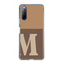Slim Protection Case［ Original - initial two tone - M brown ］