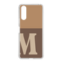 Slim Protection Case［ Original - initial two tone - M brown ］