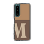 Slim Protection Case［ Original - initial two tone - M brown ］