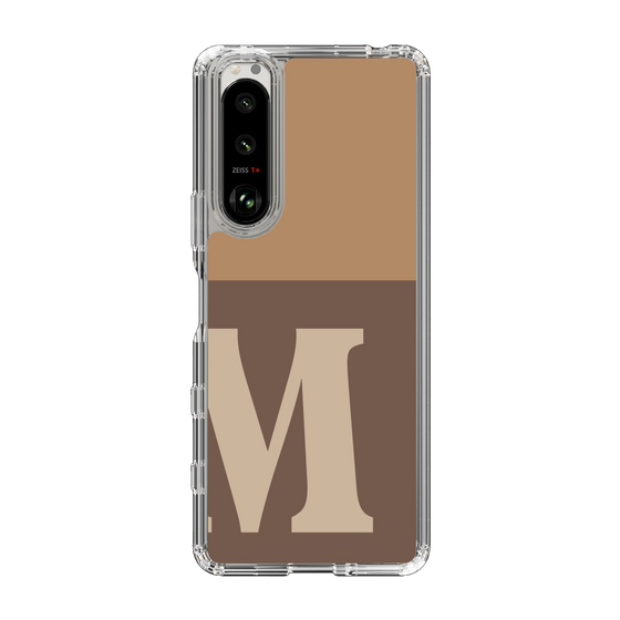 Slim Protection Case［ Original - initial two tone - M brown ］