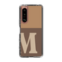 Slim Protection Case［ Original - initial two tone - M brown ］