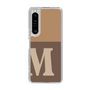 Slim Protection Case［ Original - initial two tone - M brown ］