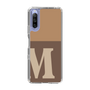 Slim Protection Case［ Original - initial two tone - M brown ］