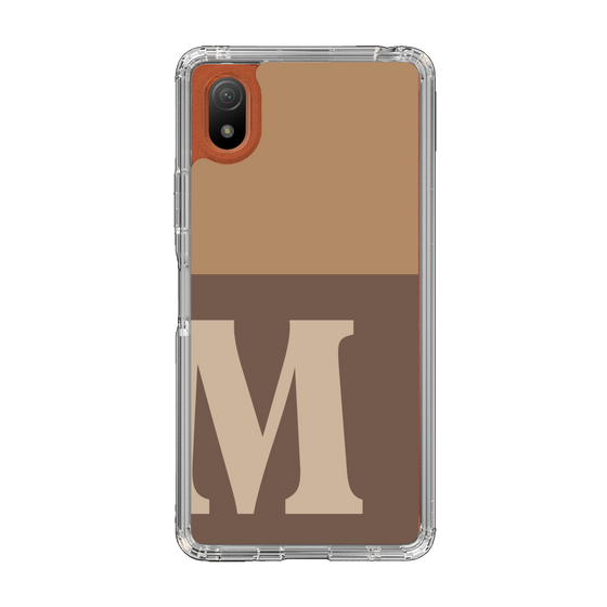 Slim Protection Case［ Original - initial two tone - M brown ］