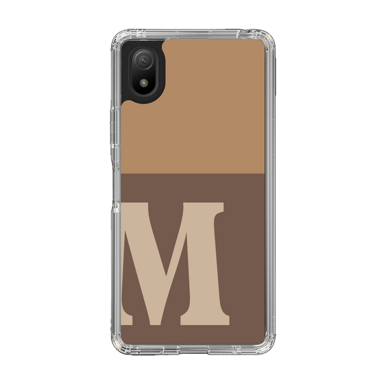 Slim Protection Case［ Original - initial two tone - M brown ］