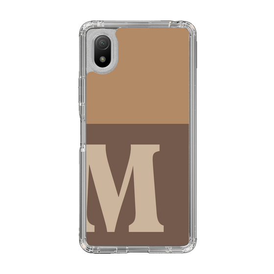 Slim Protection Case［ Original - initial two tone - M brown ］