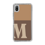 Slim Protection Case［ Original - initial two tone - M brown ］