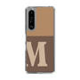 Slim Protection Case［ Original - initial two tone - M brown ］