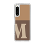 Slim Protection Case［ Original - initial two tone - M brown ］