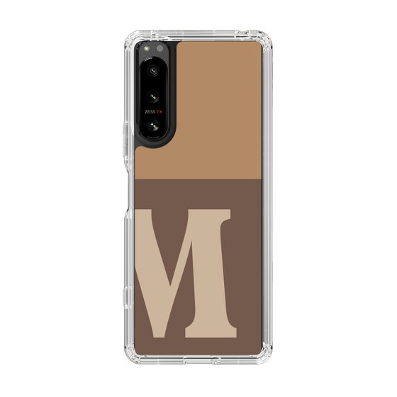 Slim Protection Case［ Original - initial two tone - M brown ］