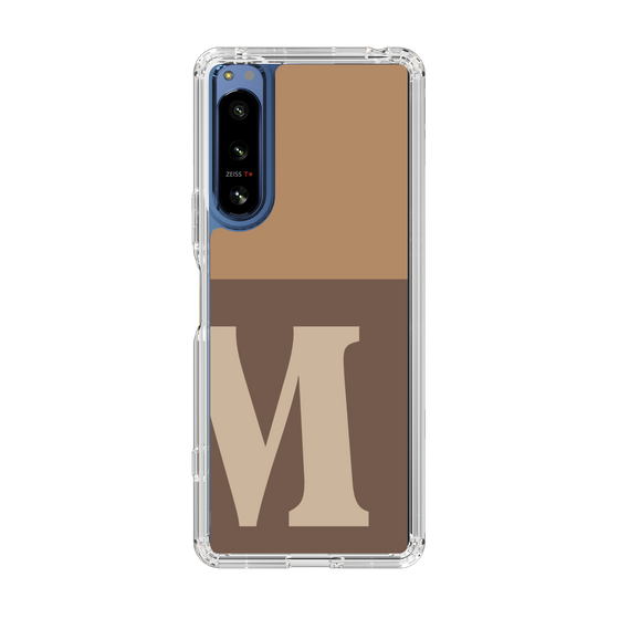 Slim Protection Case［ Original - initial two tone - M brown ］