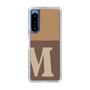 Slim Protection Case［ Original - initial two tone - M brown ］