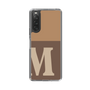 Slim Protection Case［ Original - initial two tone - M brown ］