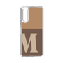 Slim Protection Case［ Original - initial two tone - M brown ］