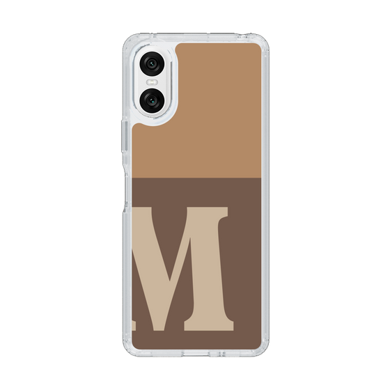 Slim Protection Case［ Original - initial two tone - M brown ］
