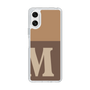 Slim Protection Case［ Original - initial two tone - M brown ］