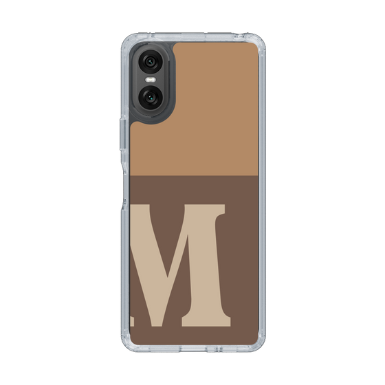 Slim Protection Case［ Original - initial two tone - M brown ］