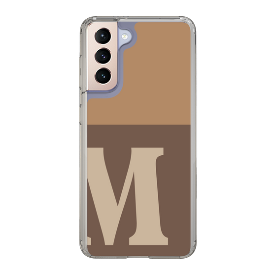 Slim Protection Case［ Original - initial two tone - M brown ］