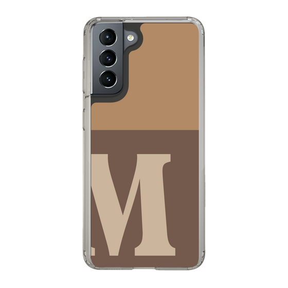 Slim Protection Case［ Original - initial two tone - M brown ］