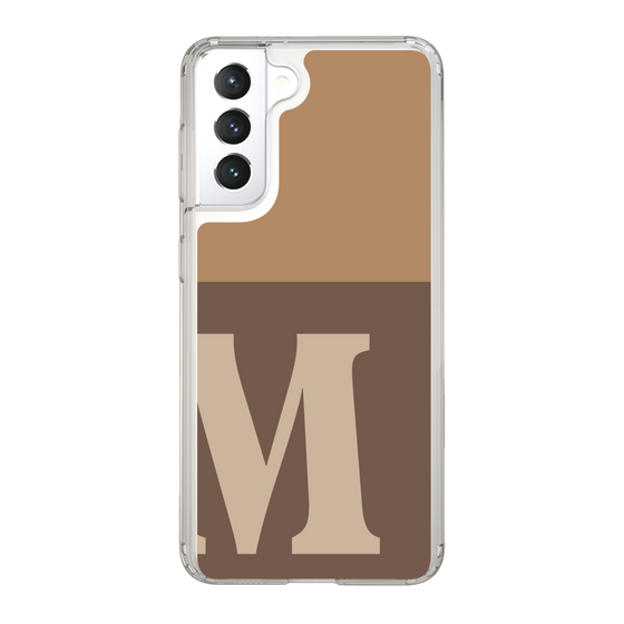 Slim Protection Case［ Original - initial two tone - M brown ］