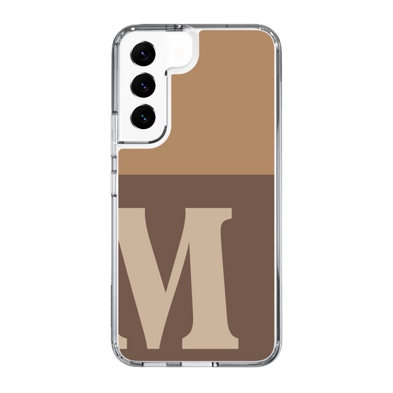Slim Protection Case［ Original - initial two tone - M brown ］