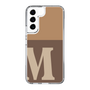 Slim Protection Case［ Original - initial two tone - M brown ］
