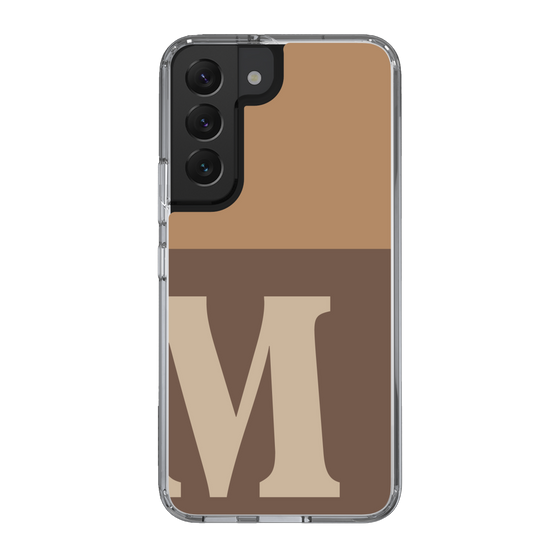 Slim Protection Case［ Original - initial two tone - M brown ］