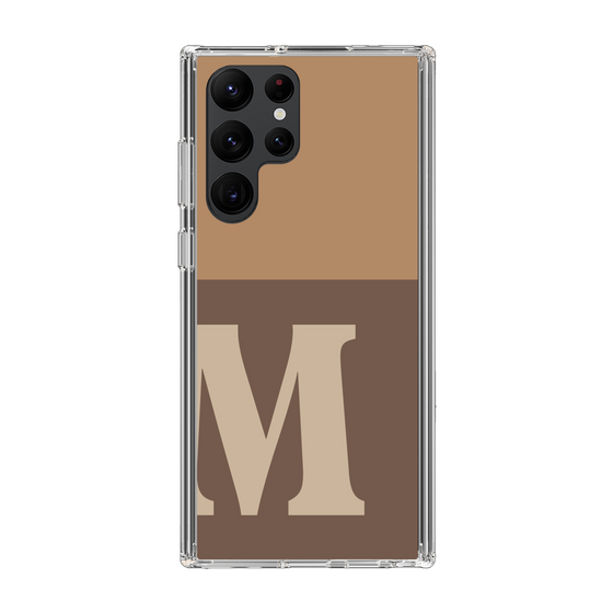Slim Protection Case［ Original - initial two tone - M brown ］