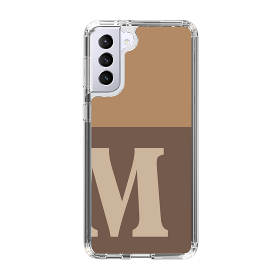 Slim Protection Case［ Original - initial two tone - M brown ］