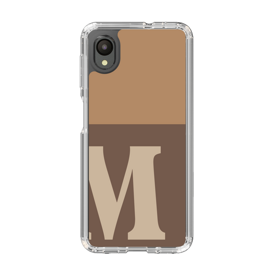 Slim Protection Case［ Original - initial two tone - M brown ］