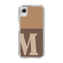 Slim Protection Case［ Original - initial two tone - M brown ］