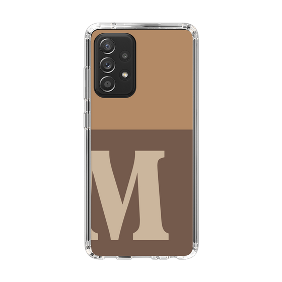 Slim Protection Case［ Original - initial two tone - M brown ］