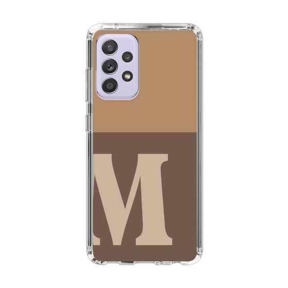 Slim Protection Case［ Original - initial two tone - M brown ］