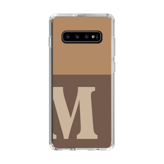 Slim Protection Case［ Original - initial two tone - M brown ］