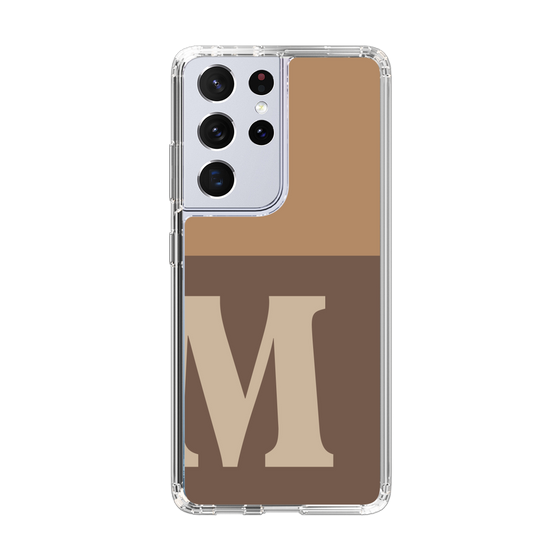 Slim Protection Case［ Original - initial two tone - M brown ］