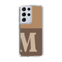 Slim Protection Case［ Original - initial two tone - M brown ］
