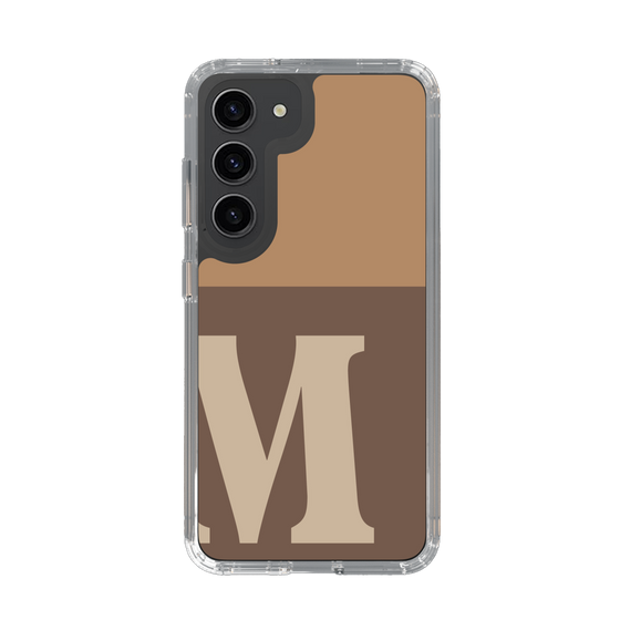 Slim Protection Case［ Original - initial two tone - M brown ］