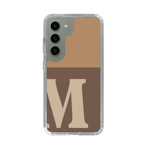 Slim Protection Case［ Original - initial two tone - M brown ］