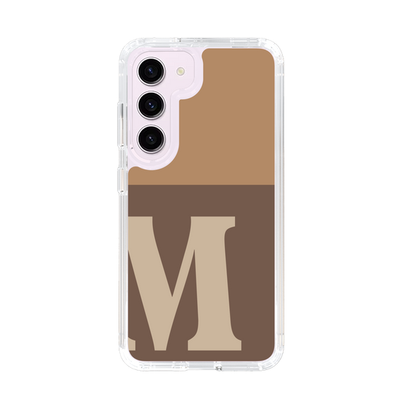 Slim Protection Case［ Original - initial two tone - M brown ］