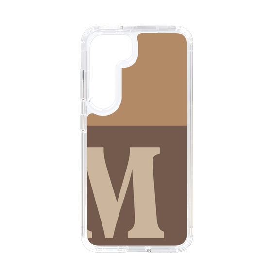 Slim Protection Case［ Original - initial two tone - M brown ］