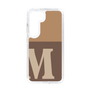 Slim Protection Case［ Original - initial two tone - M brown ］